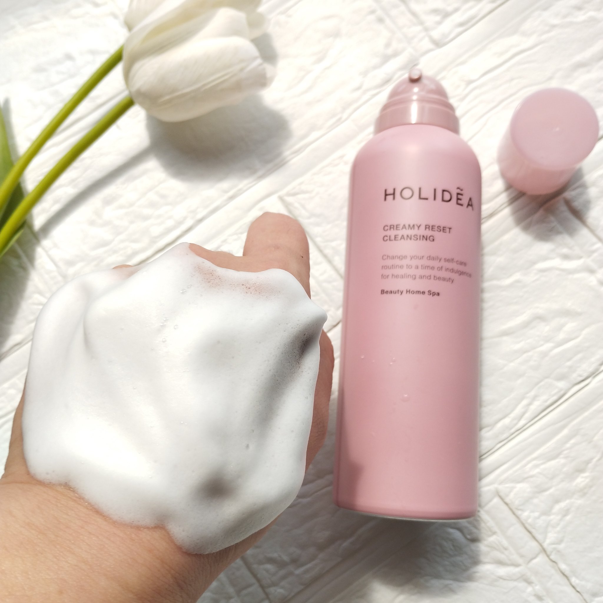 ホリーディア クリーミーリセットクレンジング/HOLIDEA/泡洗顔を使ったクチコミ（3枚目）