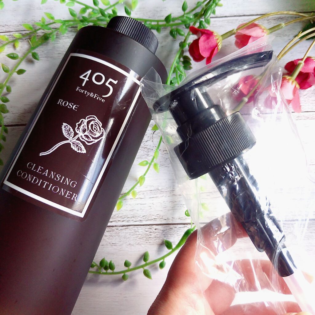 ４０５クレンジングコンディショナー/nanoTime Beauty/市販シャンプーを使ったクチコミ（2枚目）