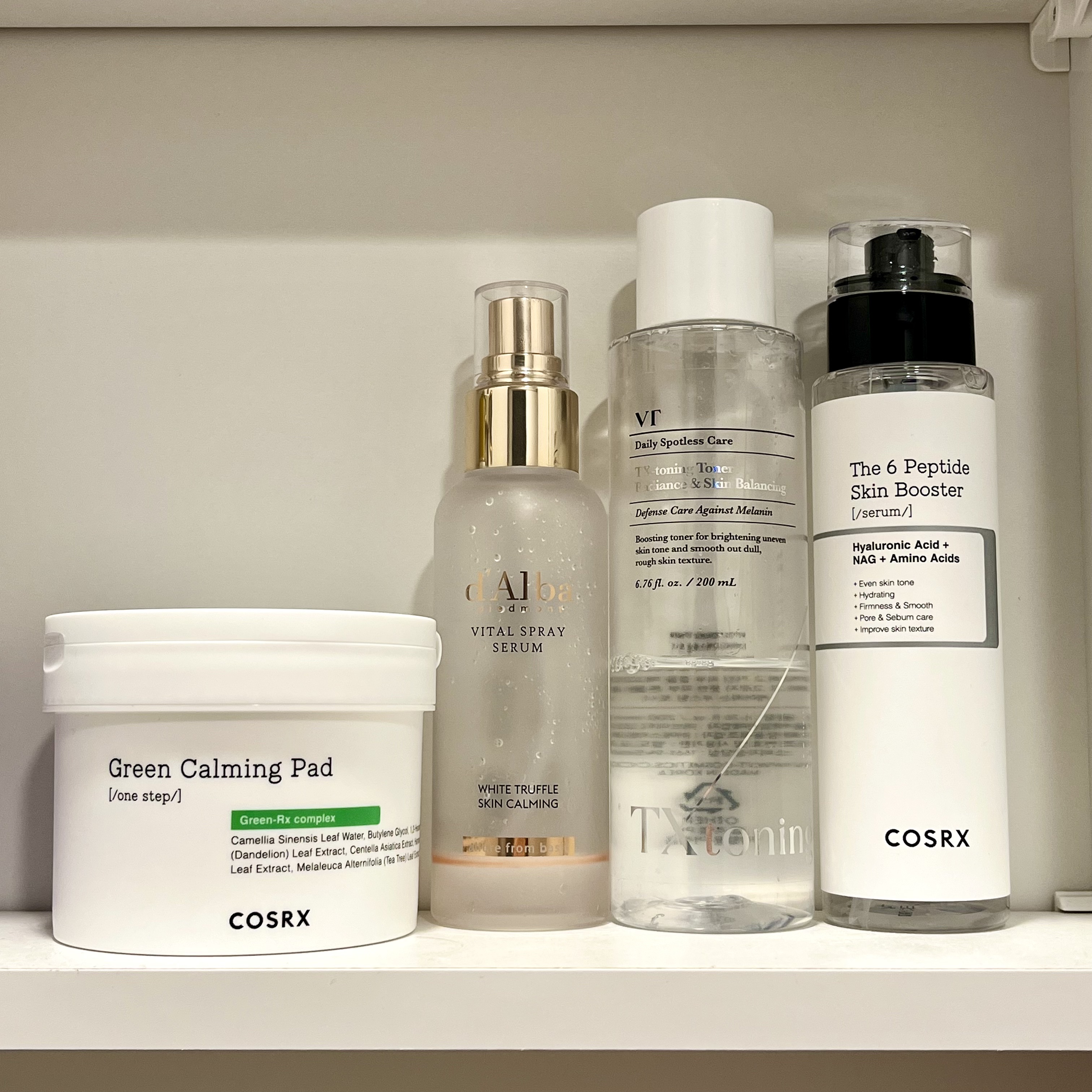 ワンステップグリーンカーミングパッド/COSRX/トナーパッドを使ったクチコミ（1枚目）