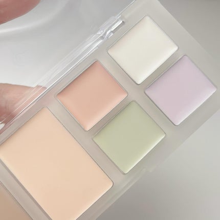 skin breathing concealer palette/Healus/パレットコンシーラーを使ったクチコミ(2枚目)