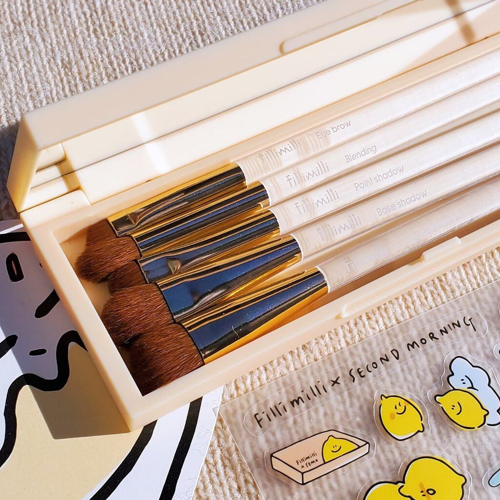 fillimilli アイメイクブラシセット/fillimilli/メイクブラシを使ったクチコミ(2枚目)