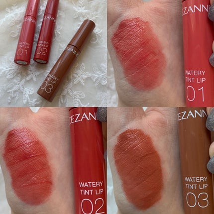 ウォータリーティントリップ/CEZANNE/リップティントを使ったクチコミ(1枚目)