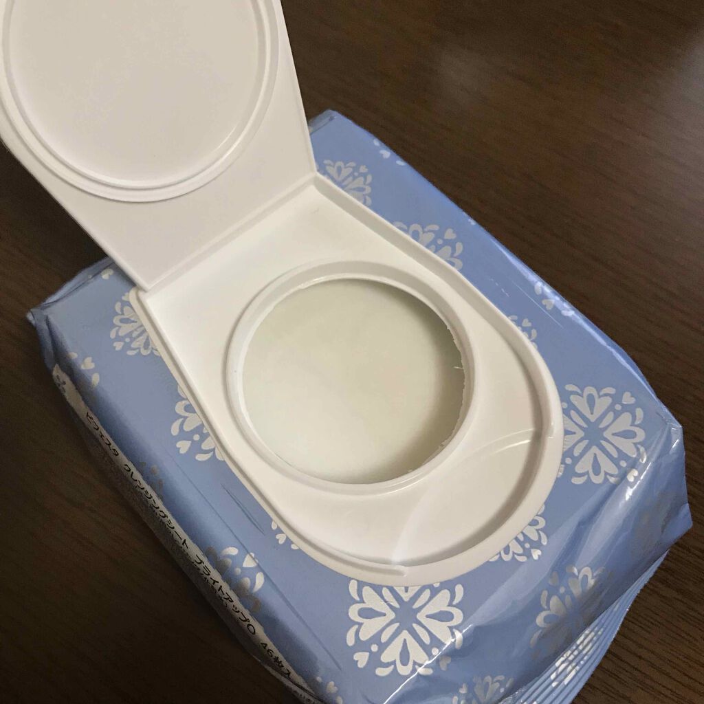 ミセラークレンジングシート ブライトアップ/ビフェスタ/クレンジングシートを使ったクチコミ(2枚目)