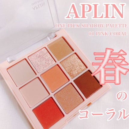 ワンピックアイシャドウパレット/APLIN/アイシャドウパレットを使ったクチコミ(1枚目)