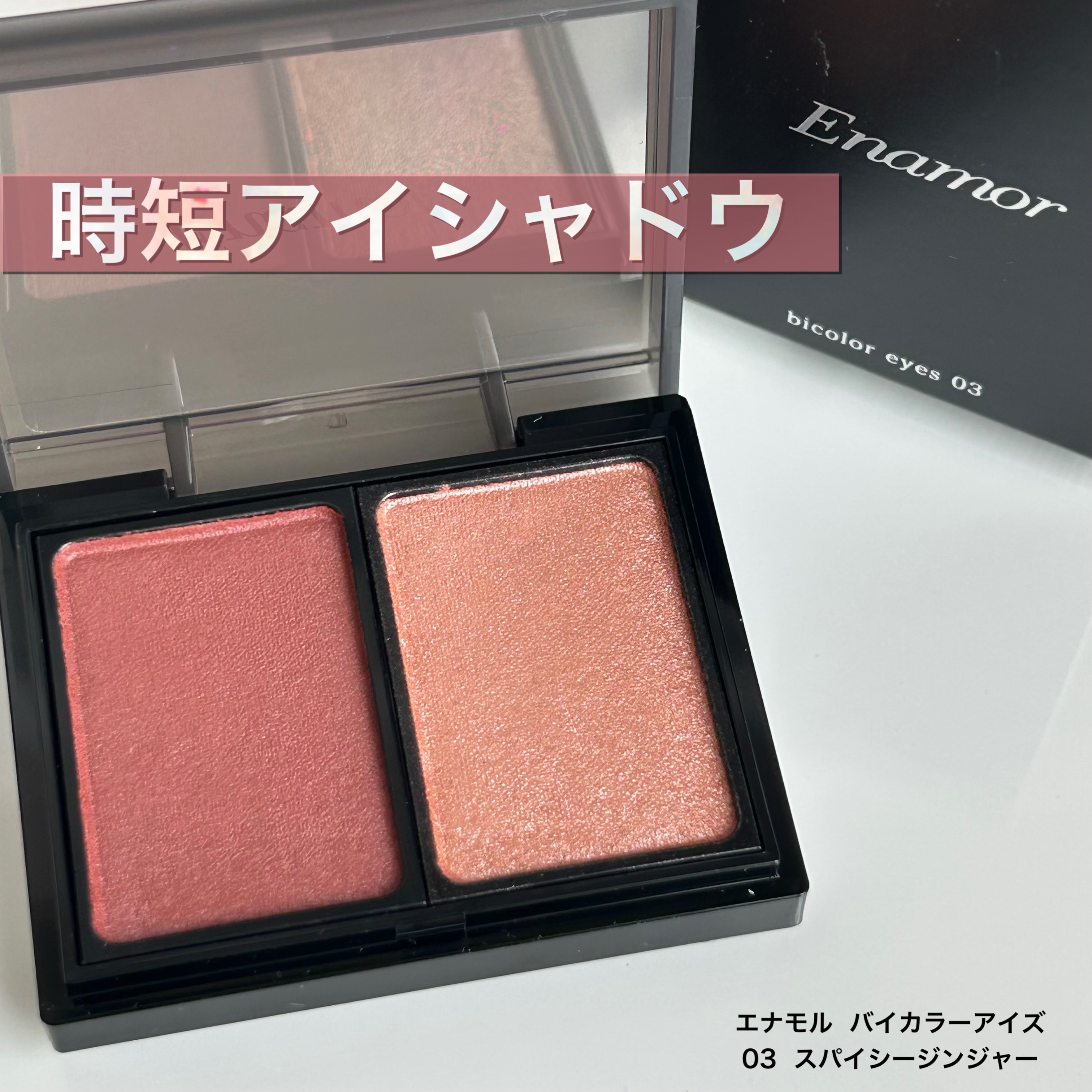 バイカラーアイズ/Enamor/アイシャドウパレットを使ったクチコミ（1枚目）