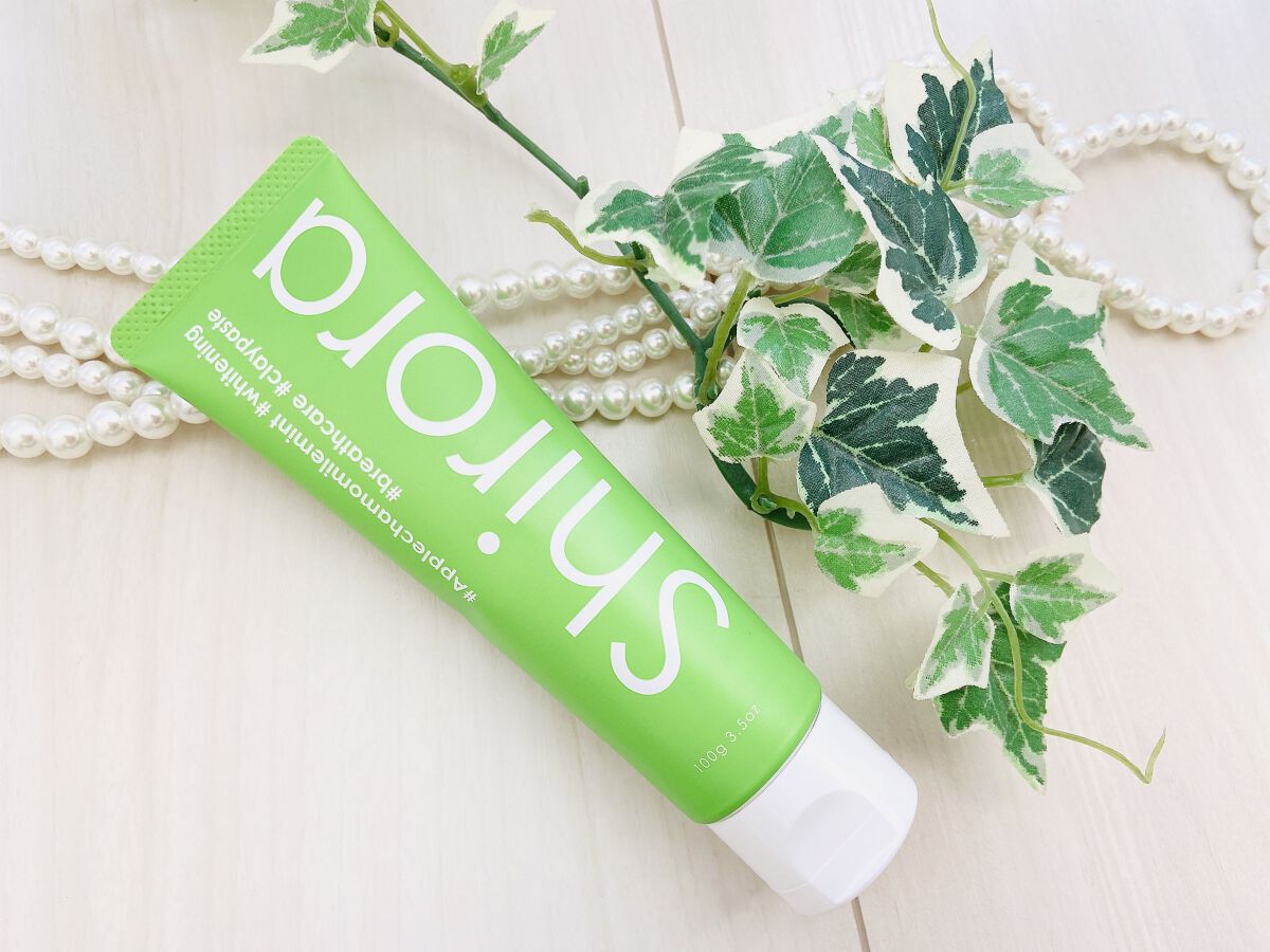 シローラクレイホワイトニング アップルカモミールミント/Shirora/歯磨き粉を使ったクチコミ（2枚目）