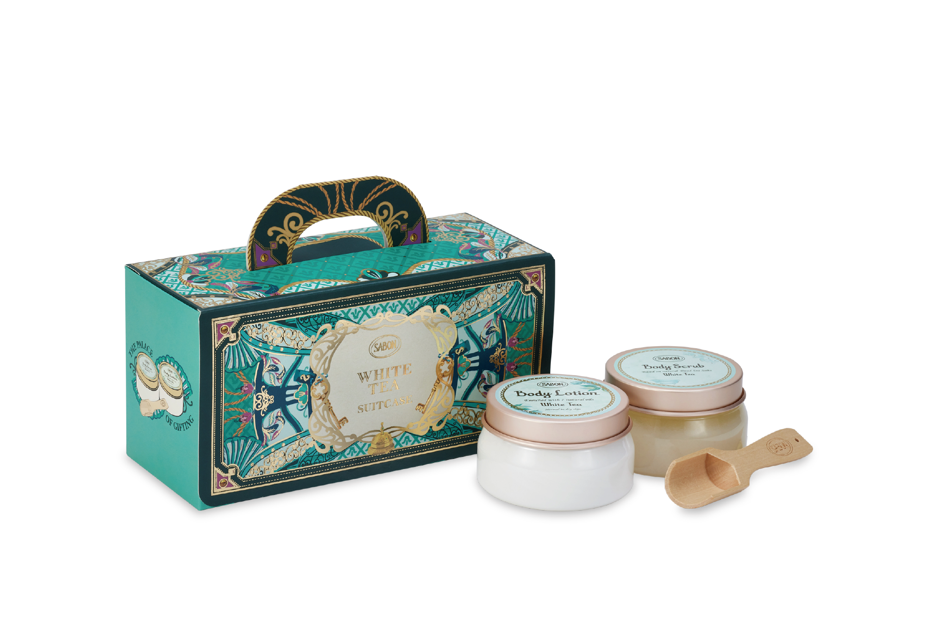 SABON スーツケースギフト ホワイトティー