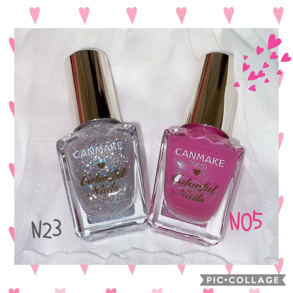 カラフルネイルズ/キャンメイク/マニキュアを使ったクチコミ(1枚目)