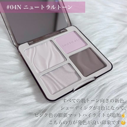 JUDYDOLL メリハリマスターパレット/JUDYDOLL/パウダーハイライトを使ったクチコミ(4枚目)