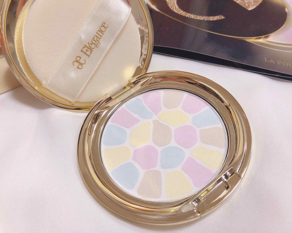 ラ プードル オートニュアンス/Elégance/プレストパウダーを使ったクチコミ(2枚目)