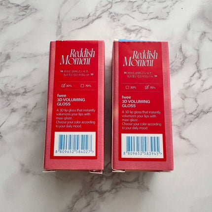 フィー 3Dボリューミンググロス/fwee/リップグロスを使ったクチコミ(4枚目)