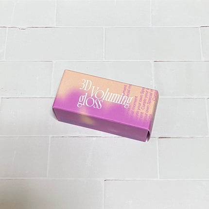 フィー 3Dボリューミンググロス/fwee/リップグロスを使ったクチコミ(1枚目)