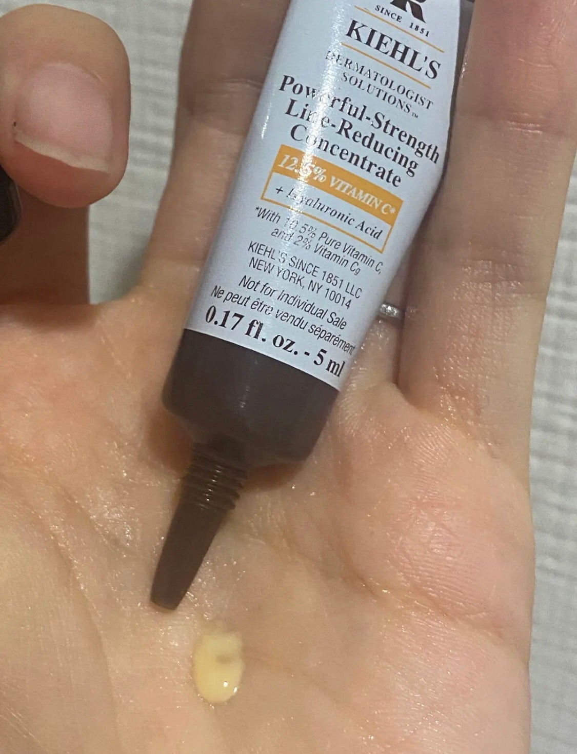 DS ライン コンセントレート 12.5 C/Kiehl's/美容液を使ったクチコミ(6枚目)