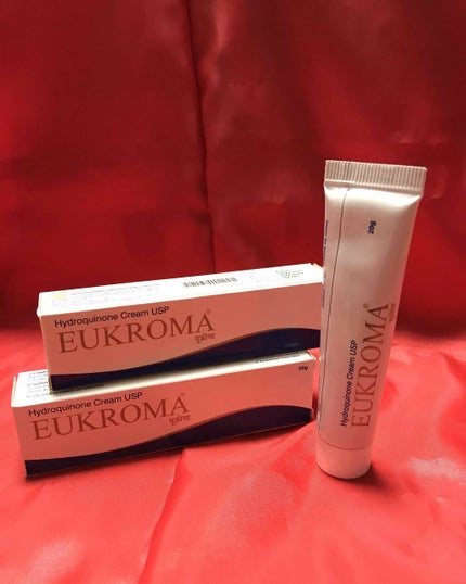 EUKROMA ハイドロキノンクリーム4% 20g/EUKROMA/その他スキンケアを使ったクチコミ(1枚目)