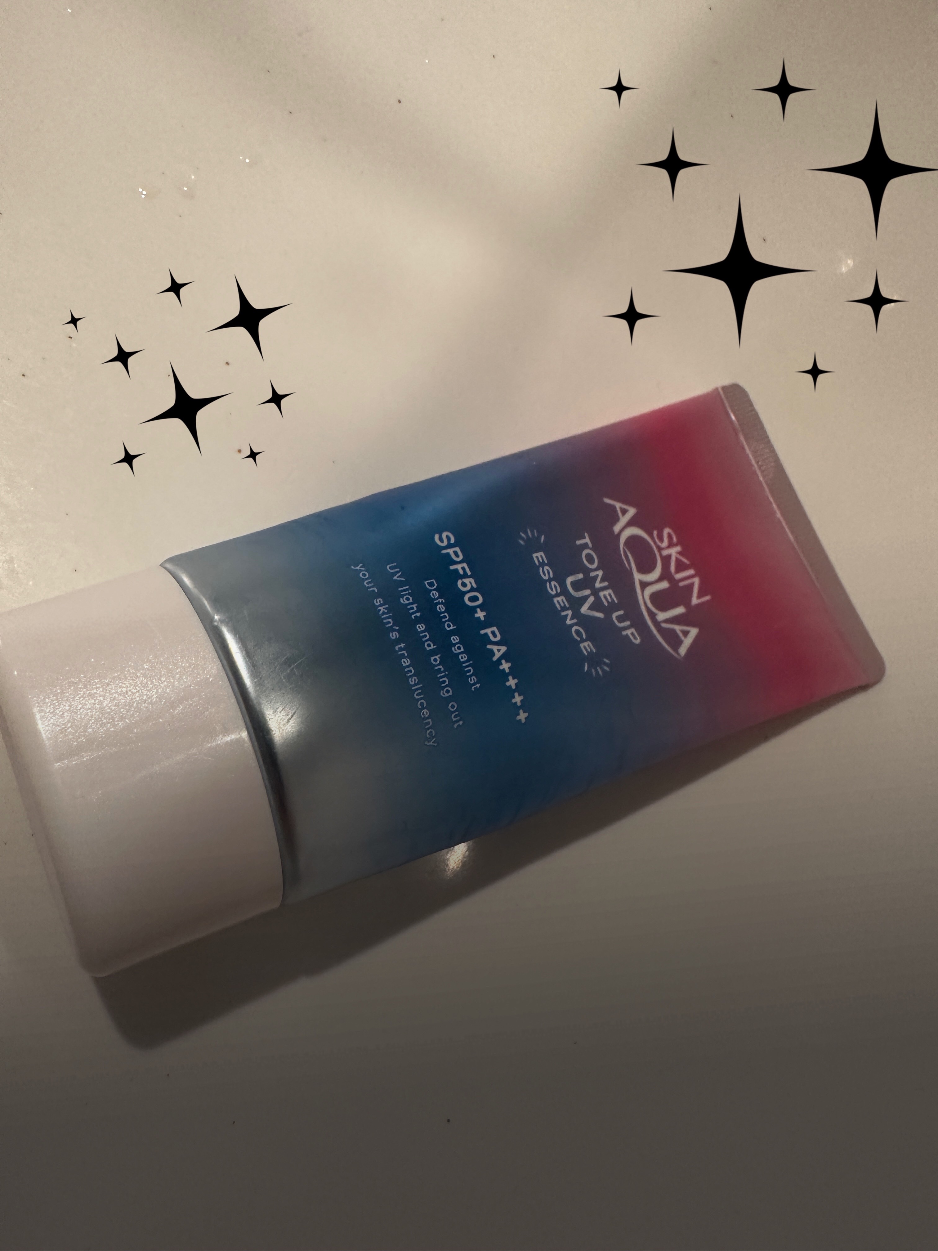 スキンアクア トーンアップUVエッセンス/スキンアクア/日焼け止めクリームを使ったクチコミ（1枚目）