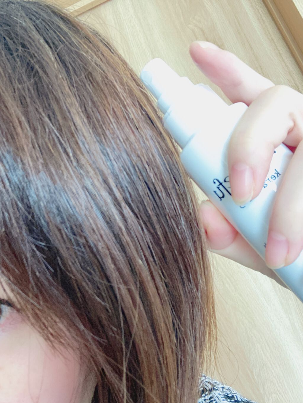 ケラさら/Lila efu/ヘアミストを使ったクチコミ(2枚目)