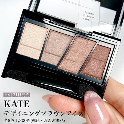 デザイニングブラウンアイズ/KATE/アイシャドウパレットを使ったクチコミ(8枚目)