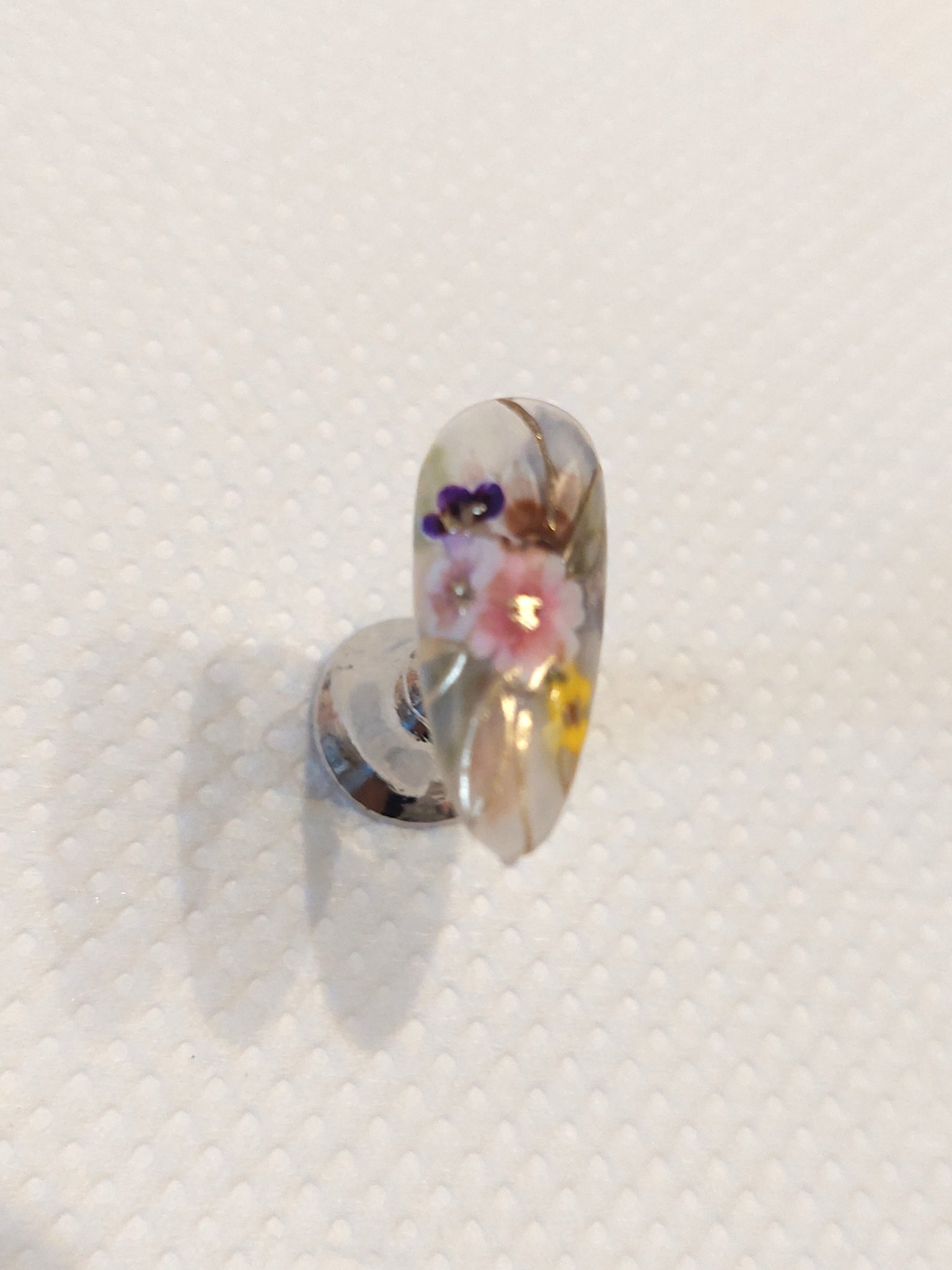 痛ライナー 紫/ネイル工房/ジェルネイルを使ったクチコミ（3枚目）