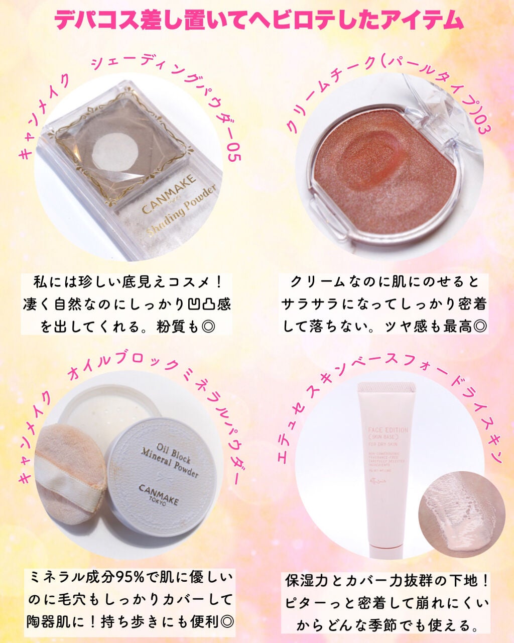 シェーディングパウダー/キャンメイク/シェーディングを使ったクチコミ(5枚目)