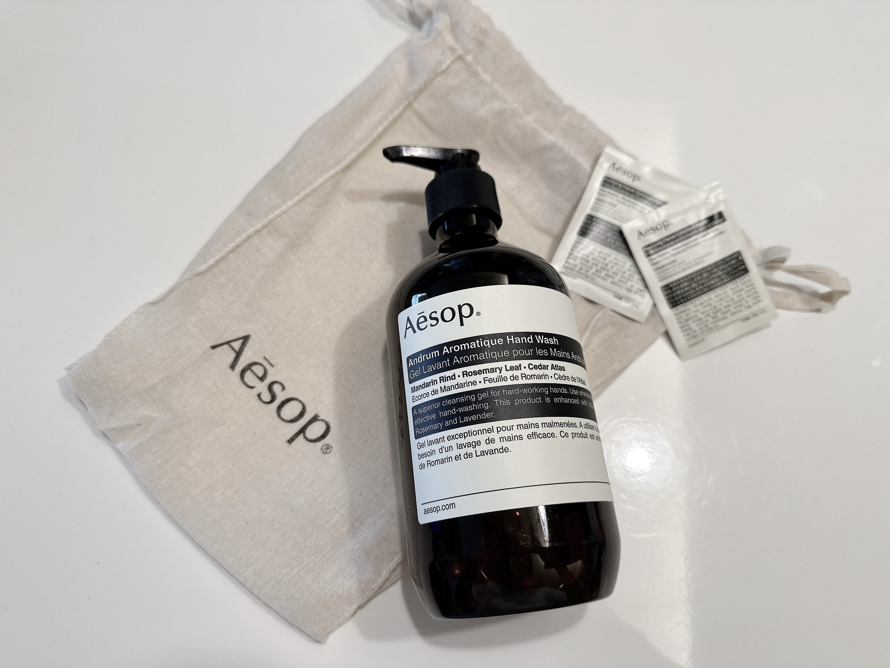 アンドラム アロマティック ハンドウォッシュ/Aesop/ハンドソープを使ったクチコミ（1枚目）