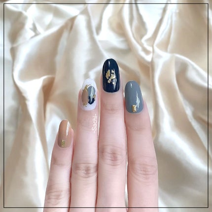 ネイル エナメル 640 ベージュ系/ちふれ/マニキュアを使ったクチコミ(3枚目)