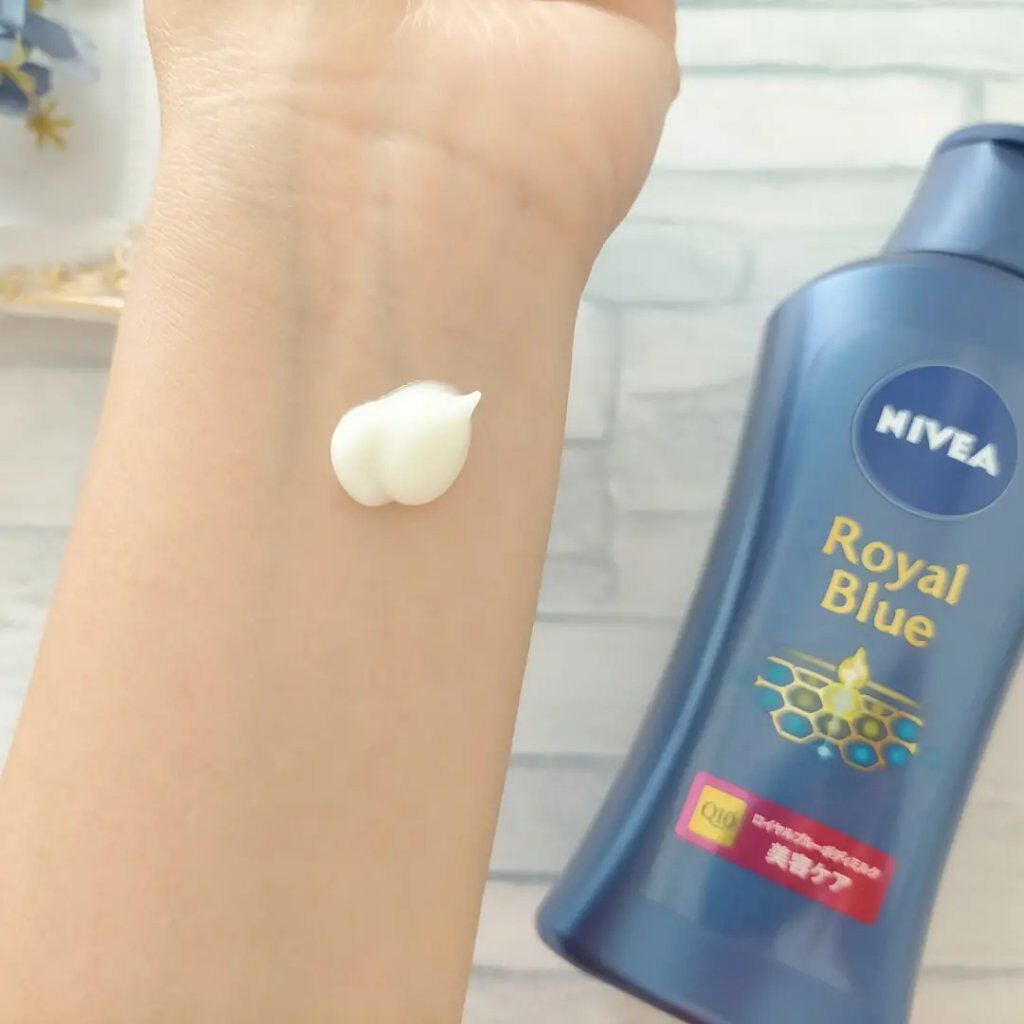 ニベア ロイヤルブルーボディミルク 美容ケア/ニベア/ボディミルクを使ったクチコミ(2枚目)