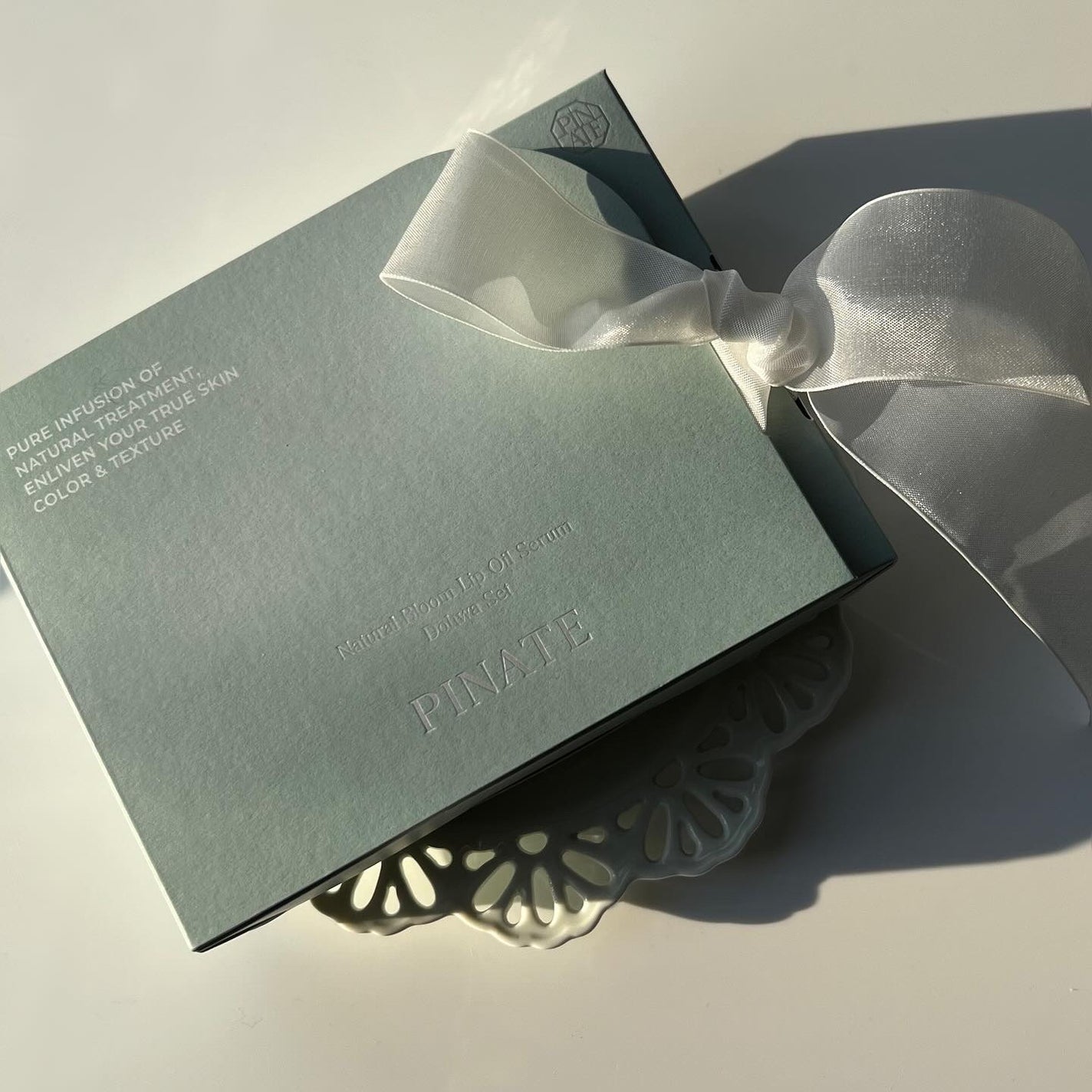 ナチュラルブルームリップオイルセラム 3色セット/PINATE/リップグロスを使ったクチコミ(2枚目)