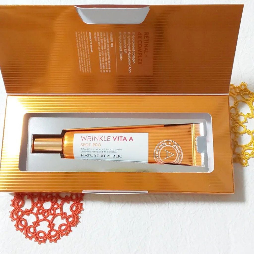リンクルビタAスポットプロ/ネイチャーリパブリック/美容液を使ったクチコミ(2枚目)
