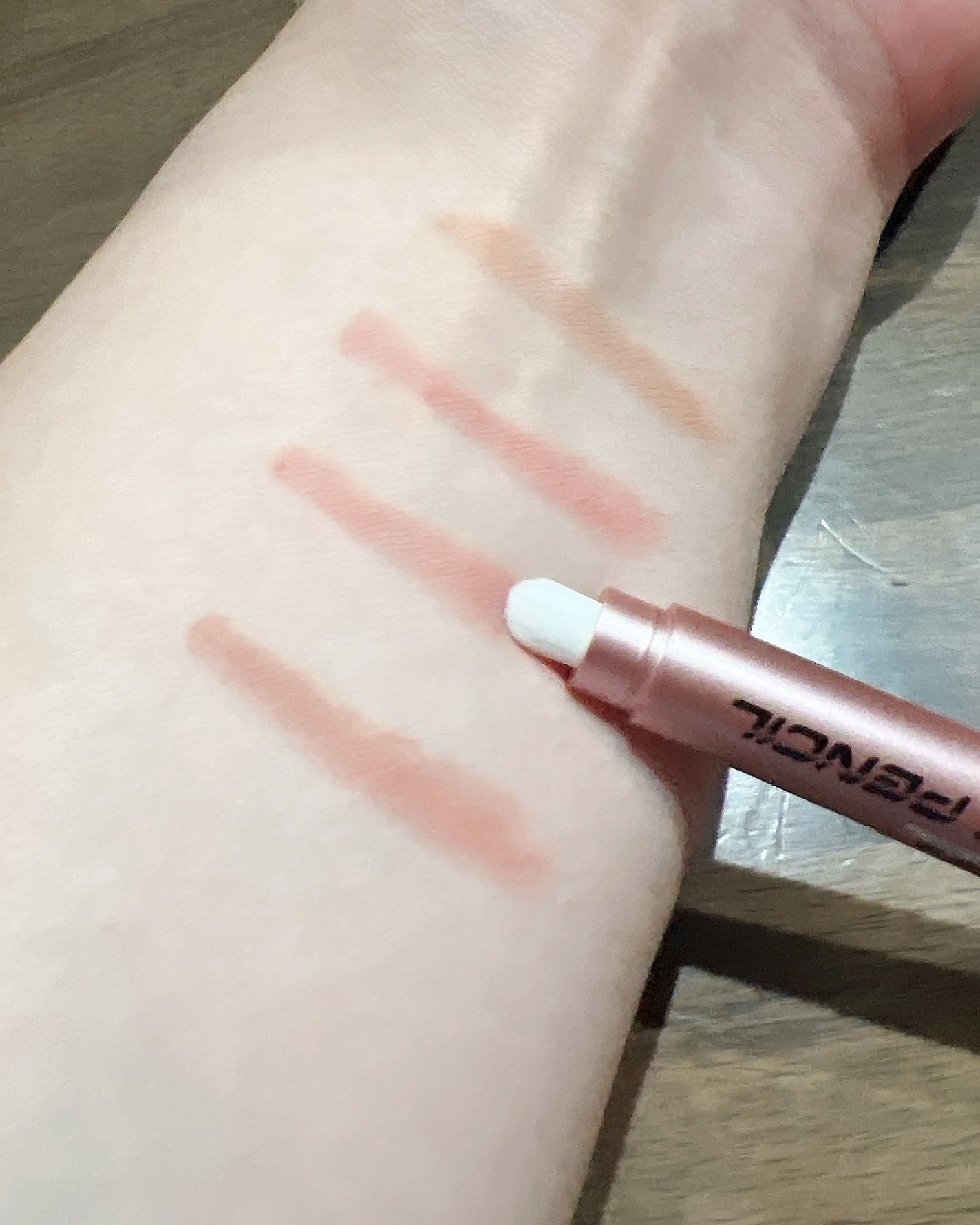 オールマイシングス トゥルービューティー デザイニング リップペンシル/all my things/リップライナーを使ったクチコミ(5枚目)