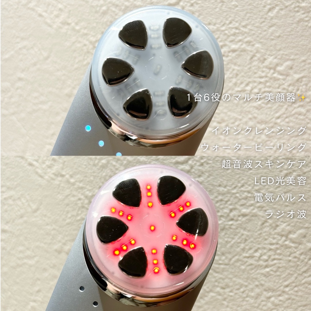 トータルフェイシャルプラス/MELLIFE/美顔器・マッサージを使ったクチコミ（2枚目）