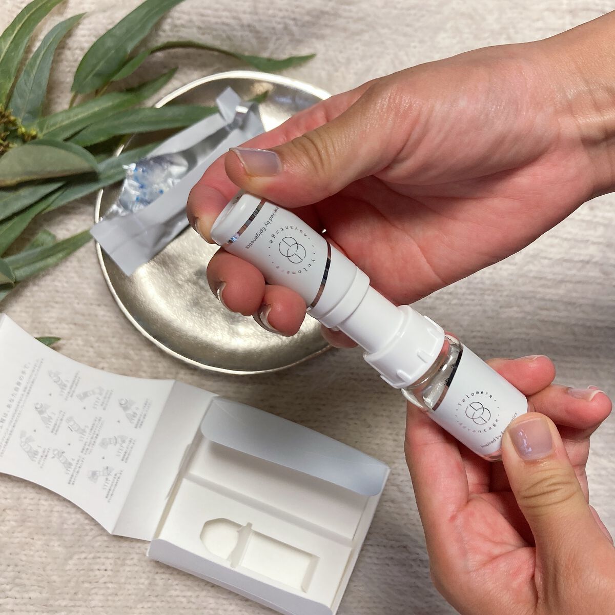 RENOVATIO TELOMERE/DDS株式会社/美容液を使ったクチコミ（2枚目）