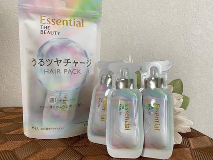 ザビューティ うるツヤチャージヘアパック/エッセンシャル/ヘアマスク・ヘアパックを使ったクチコミ(2枚目)