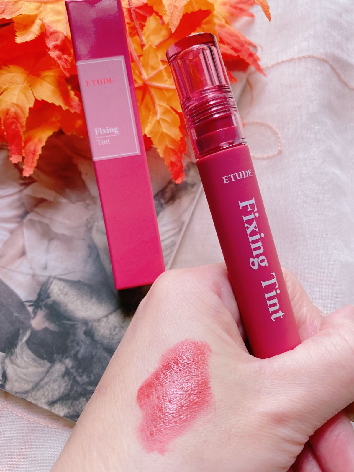 フィクシングティント/ETUDE/リップティントを使ったクチコミ（3枚目）