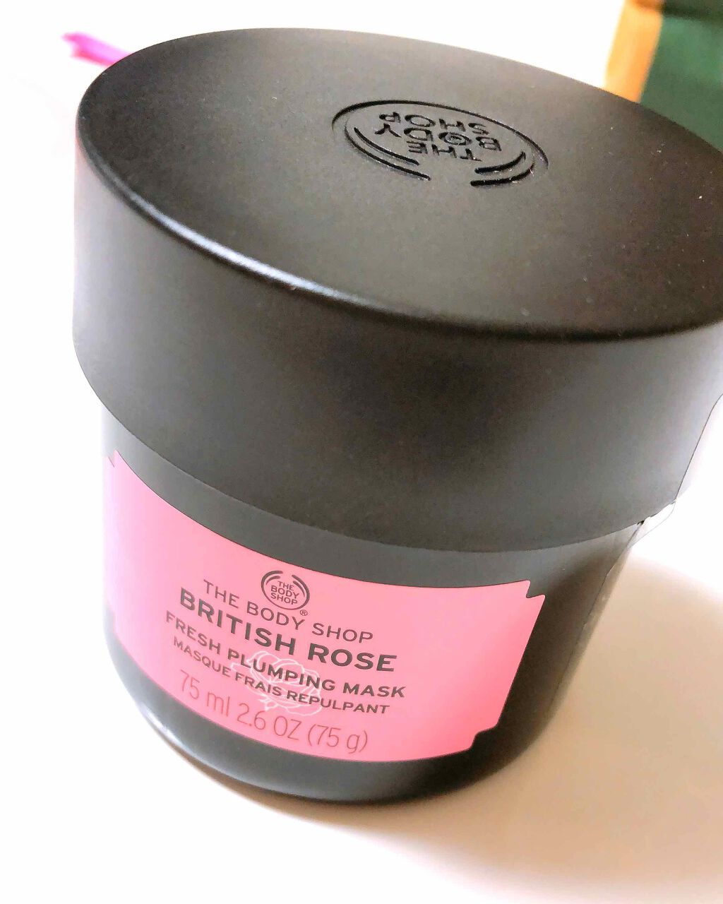 ブリティッシュ ローズ フレッシュプランピングマスク/THE BODY SHOP/洗い流すパック・マスクを使ったクチコミ（1枚目）