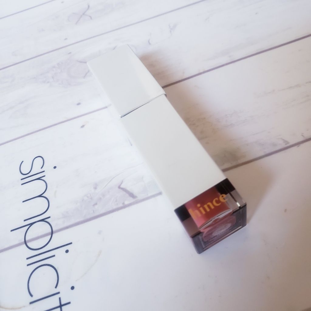 ムードインハンサーリキッドグロウ/hince/口紅を使ったクチコミ（2枚目）