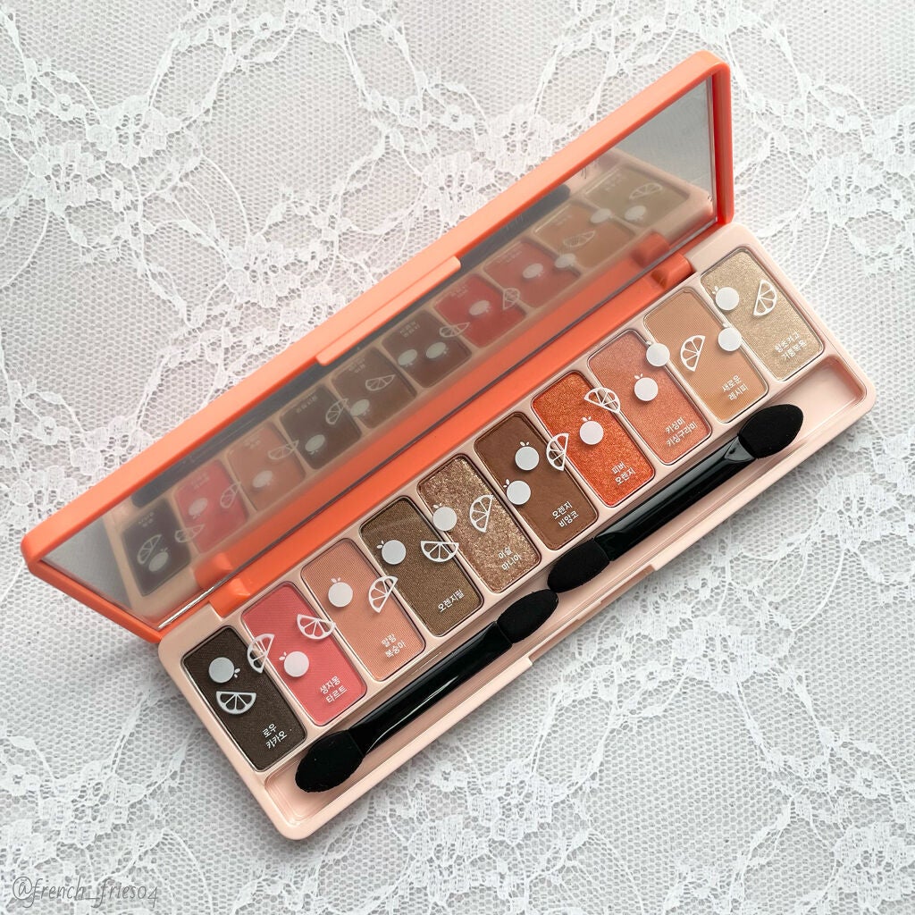 プレイカラー アイシャドウ/ETUDE/アイシャドウパレットを使ったクチコミ(2枚目)