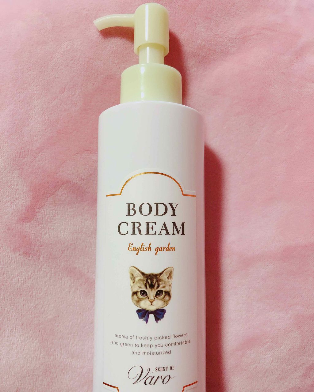 ボディクリーム イングリッシュガーデン/SCENT OF Varo(セント・オブ・ヴァロ)/ボディクリームを使ったクチコミ(1枚目)