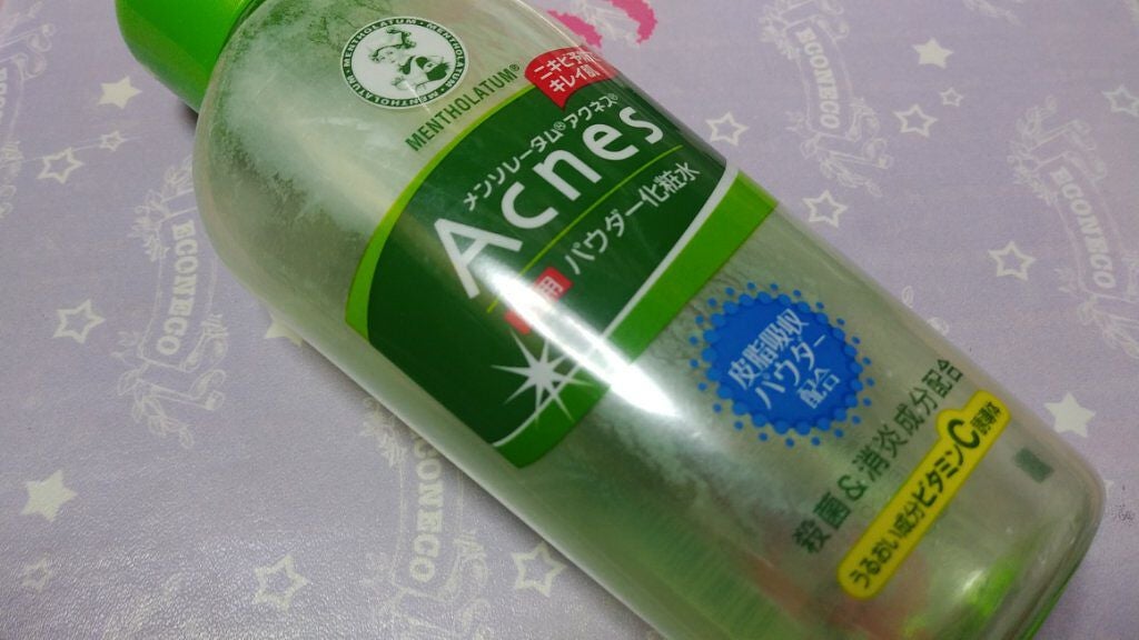 薬用パウダー化粧水/メンソレータム アクネス/化粧水を使ったクチコミ(1枚目)