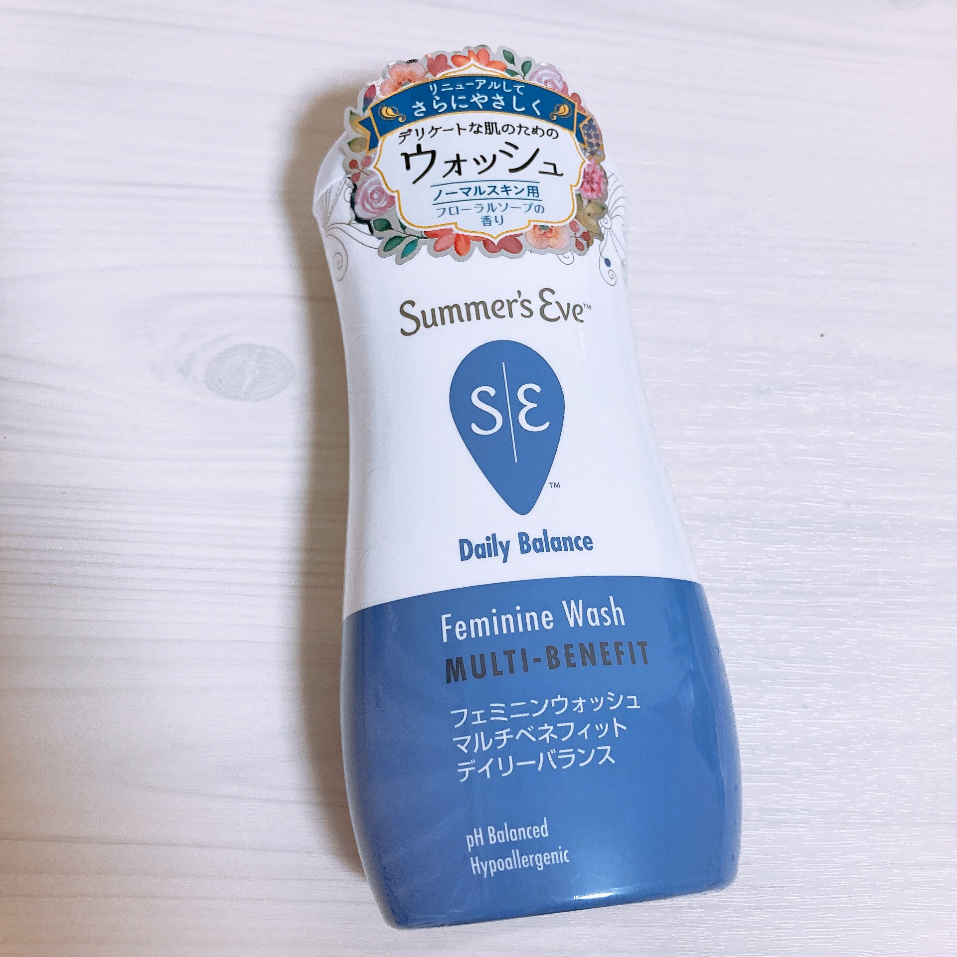 フェミニンウォッシュ マルチベネフィット デイリーバランス/Summer's Eve(サマーズイブ)/デリケートゾーンケアを使ったクチコミ（1枚目）