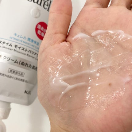 バスタイム モイストバリアクリーム/キュレル/ボディクリームを使ったクチコミ(4枚目)