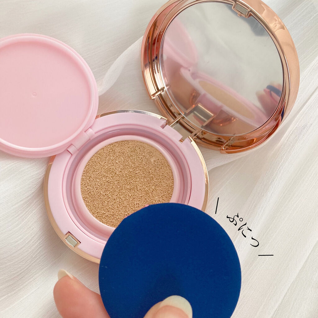 ピンクティーツリーカバークッション/APLIN/クッションファンデーションを使ったクチコミ（2枚目）