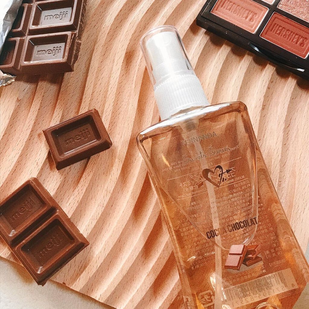 フレグランスボディミスト（ココアショコラ）/フェルナンダ/香水(レディース)を使ったクチコミ（3枚目）