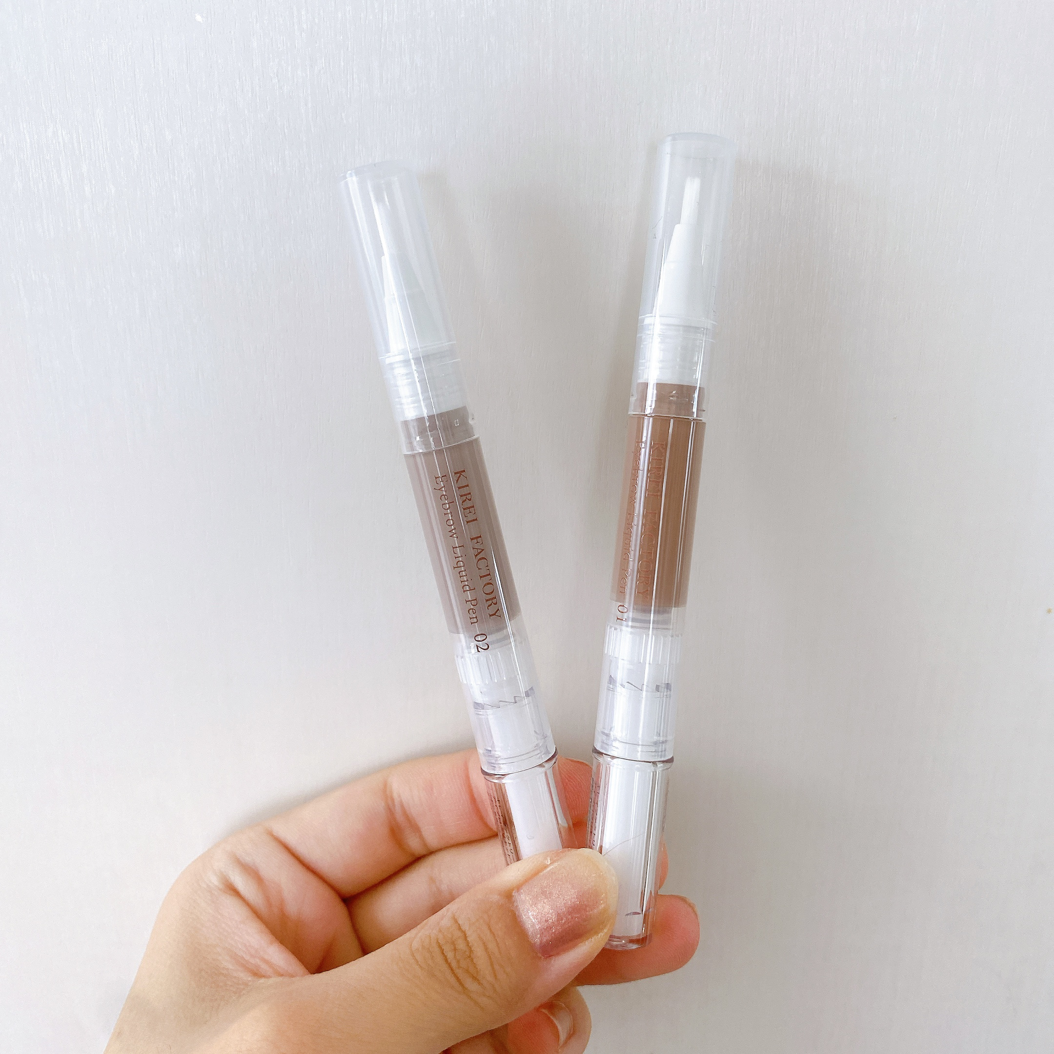 アイブロウリキッドペン/KIREI FACTORY/リキッドアイブロウを使ったクチコミ（1枚目）