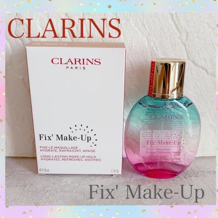 フィックス メイクアップ/CLARINS/ミスト状化粧水を使ったクチコミ(1枚目)