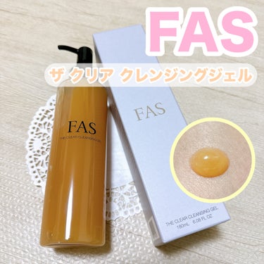 FAS FAS ザ クリア クレンジングジェルのクチコミ「✼••┈┈••✼••┈┈••✼••┈┈••✼••┈┈••✼
FAS 
ザ クリア クレンジング.....」（1枚目）
