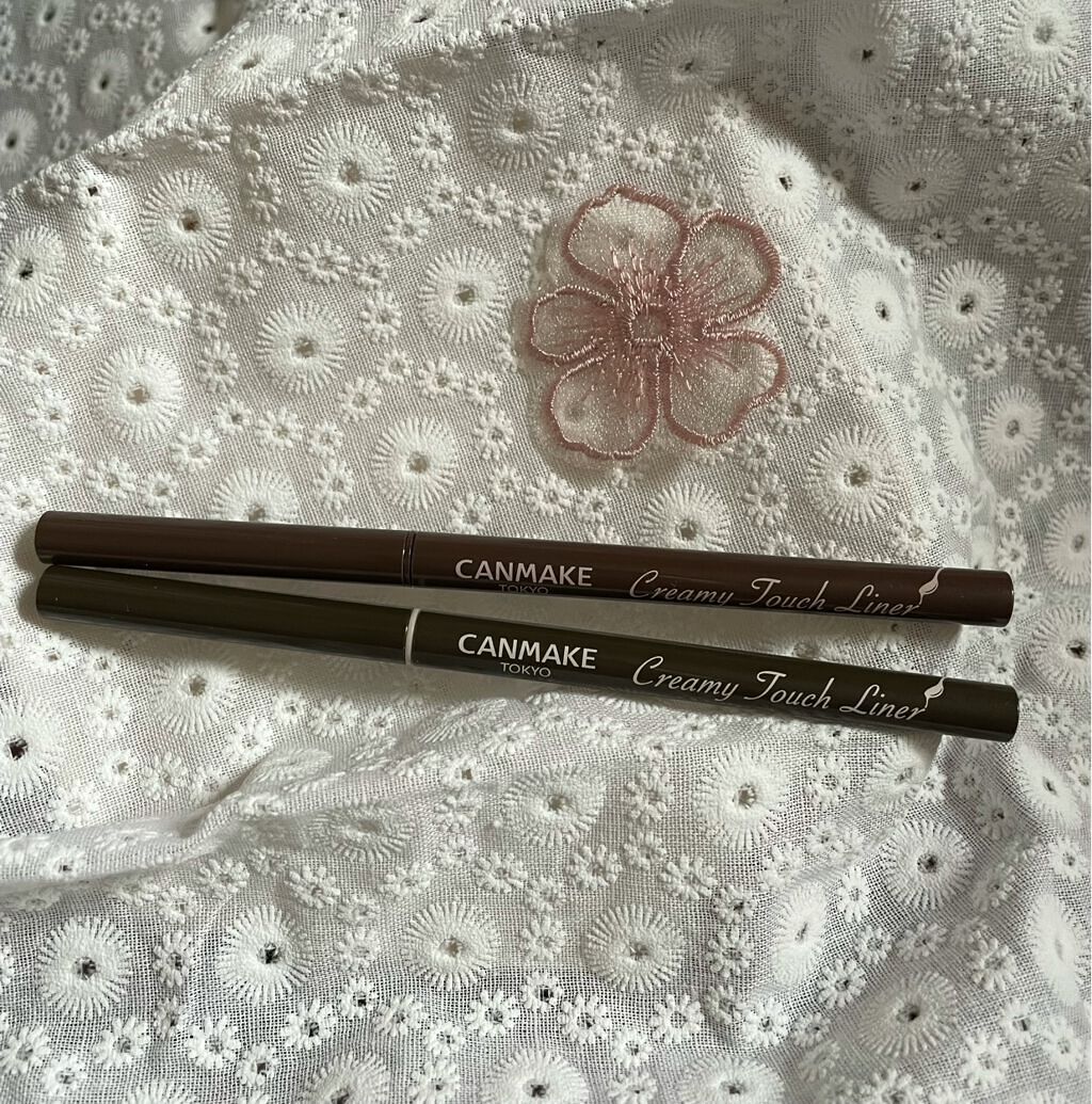 クリーミータッチライナー/キャンメイク/ジェルアイライナーを使ったクチコミ(1枚目)