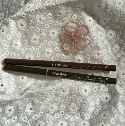 クリーミータッチライナー/キャンメイク/ジェルアイライナーを使ったクチコミ(1枚目)