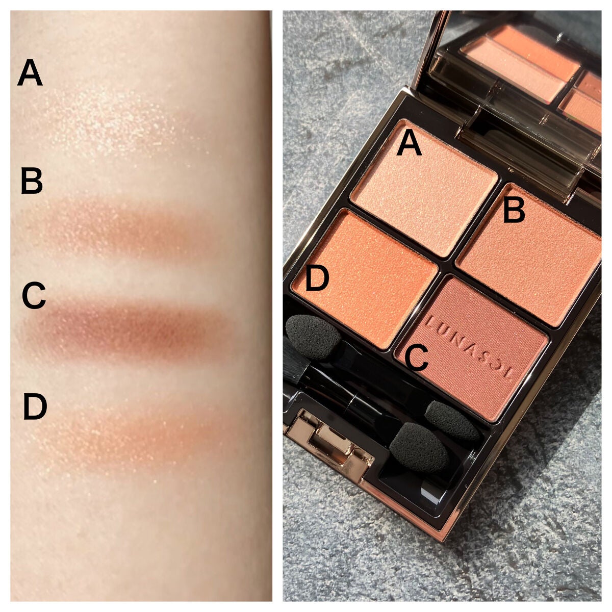 アイカラーレーション/LUNASOL/アイシャドウパレットを使ったクチコミ(3枚目)