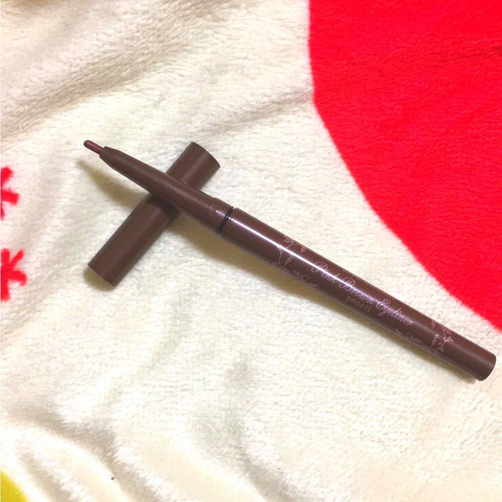 ラブスイッチ スウィートブラック ジェルペンシルアイライナーのクチコミ「【ジェルペンシルライナー ピンクブラウン】

ドラックストアで、目にとまったので購入してみまし.....」（2枚目）