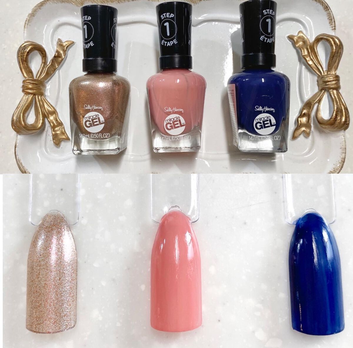 インスタドライ ネイルカラー/サリーハンセン/オールインワンネイルを使ったクチコミ（2枚目）